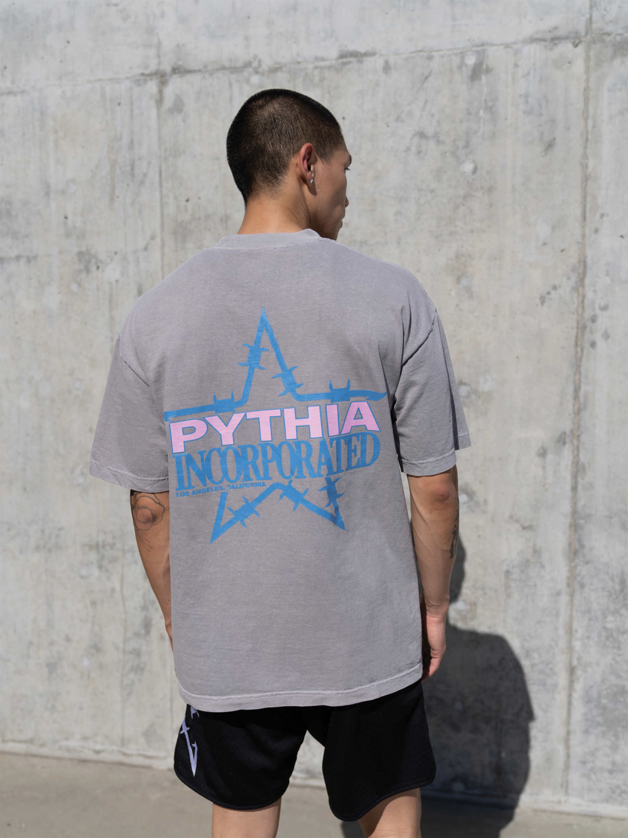 INCORPORATED TEE - GREY