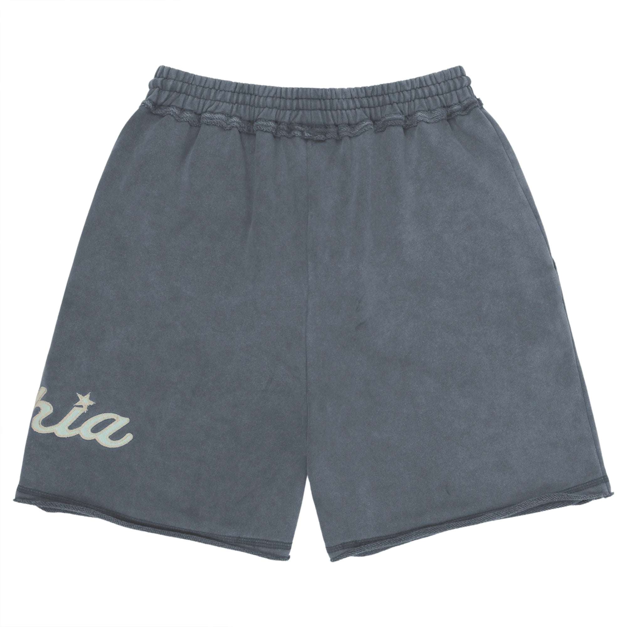 AGED SCRIPT SHORTS - BLUE