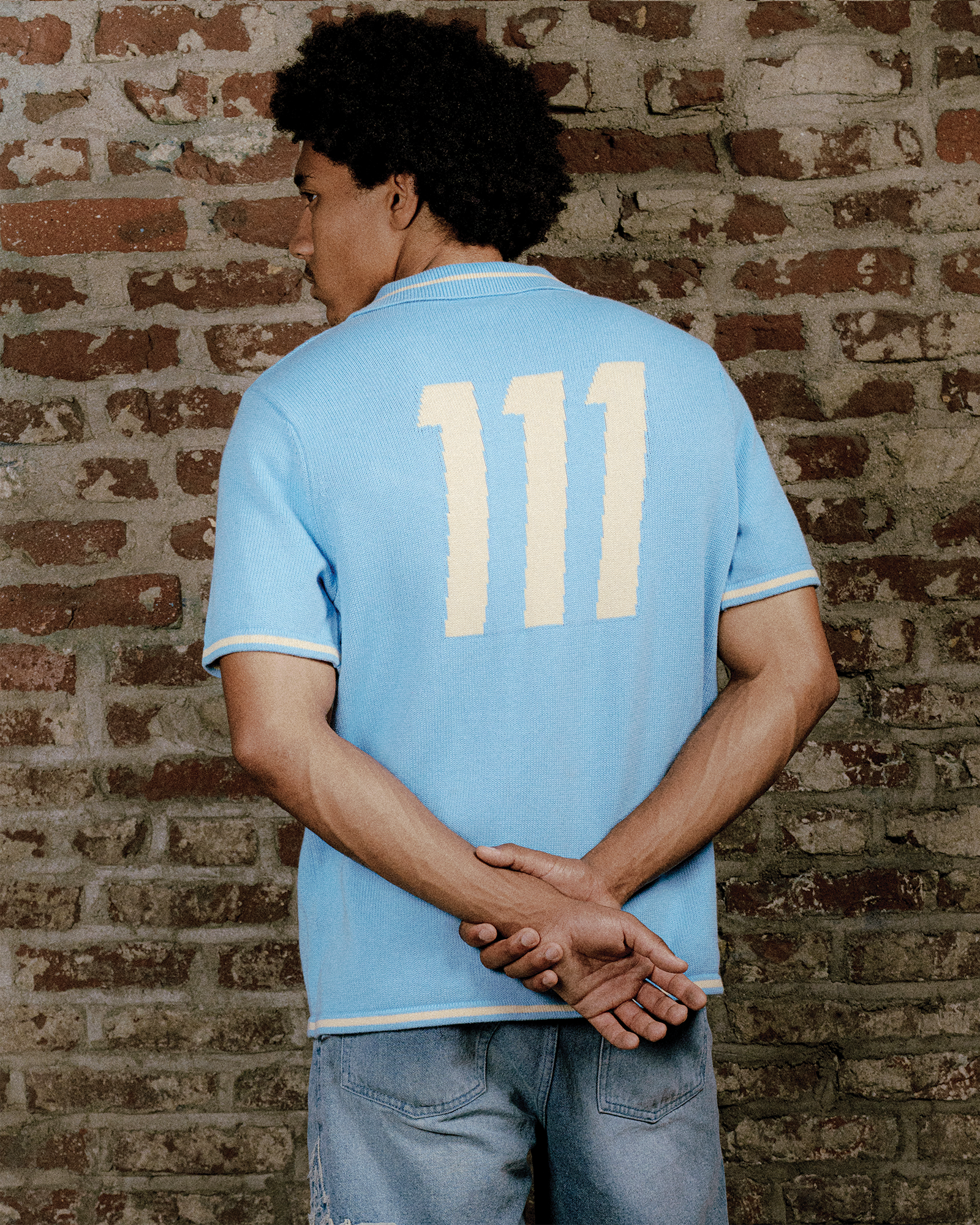 ONE-ELEVEN KNIT JERSEY - SKY BLUE
