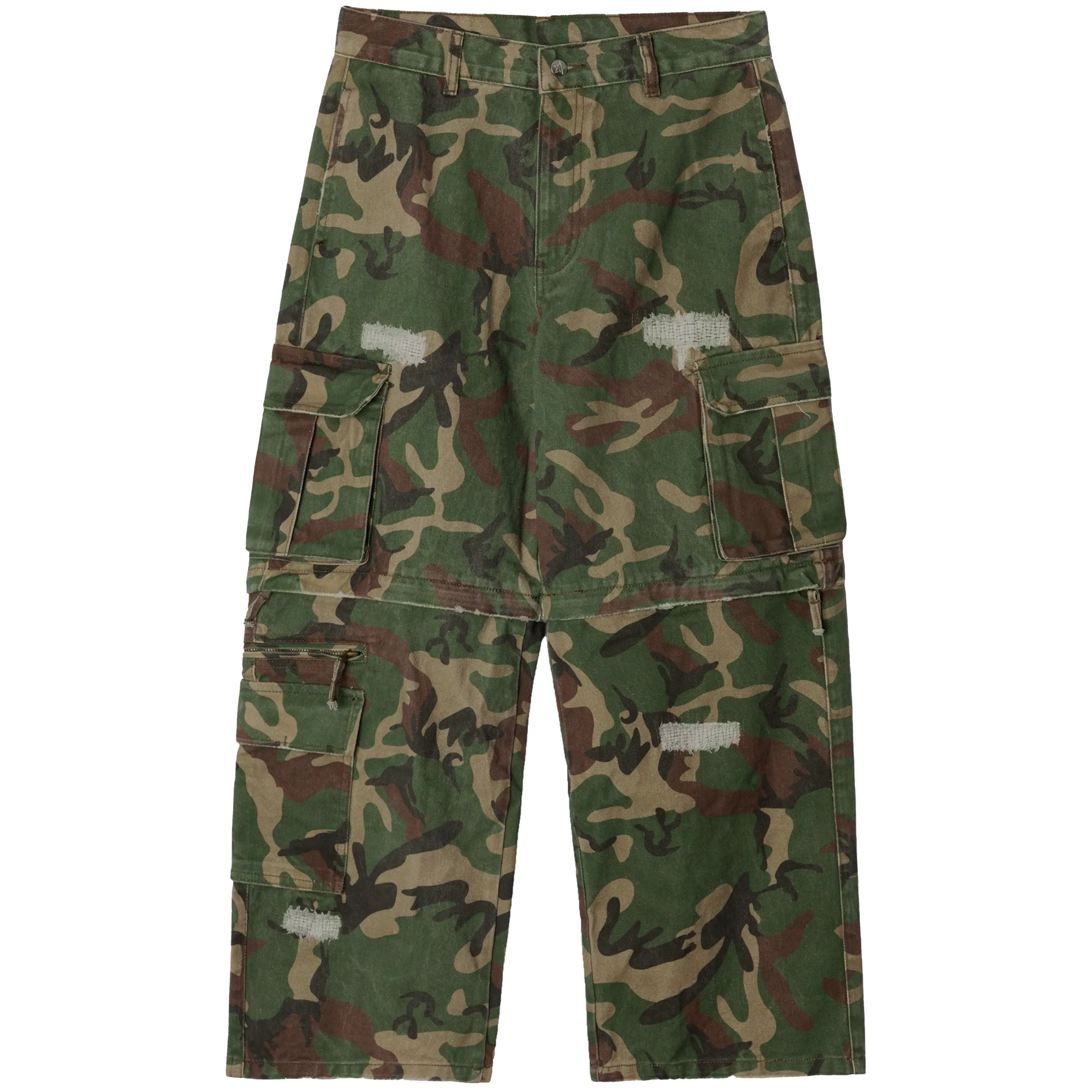 CAMO CONVERTIBLE CARGO PANTS