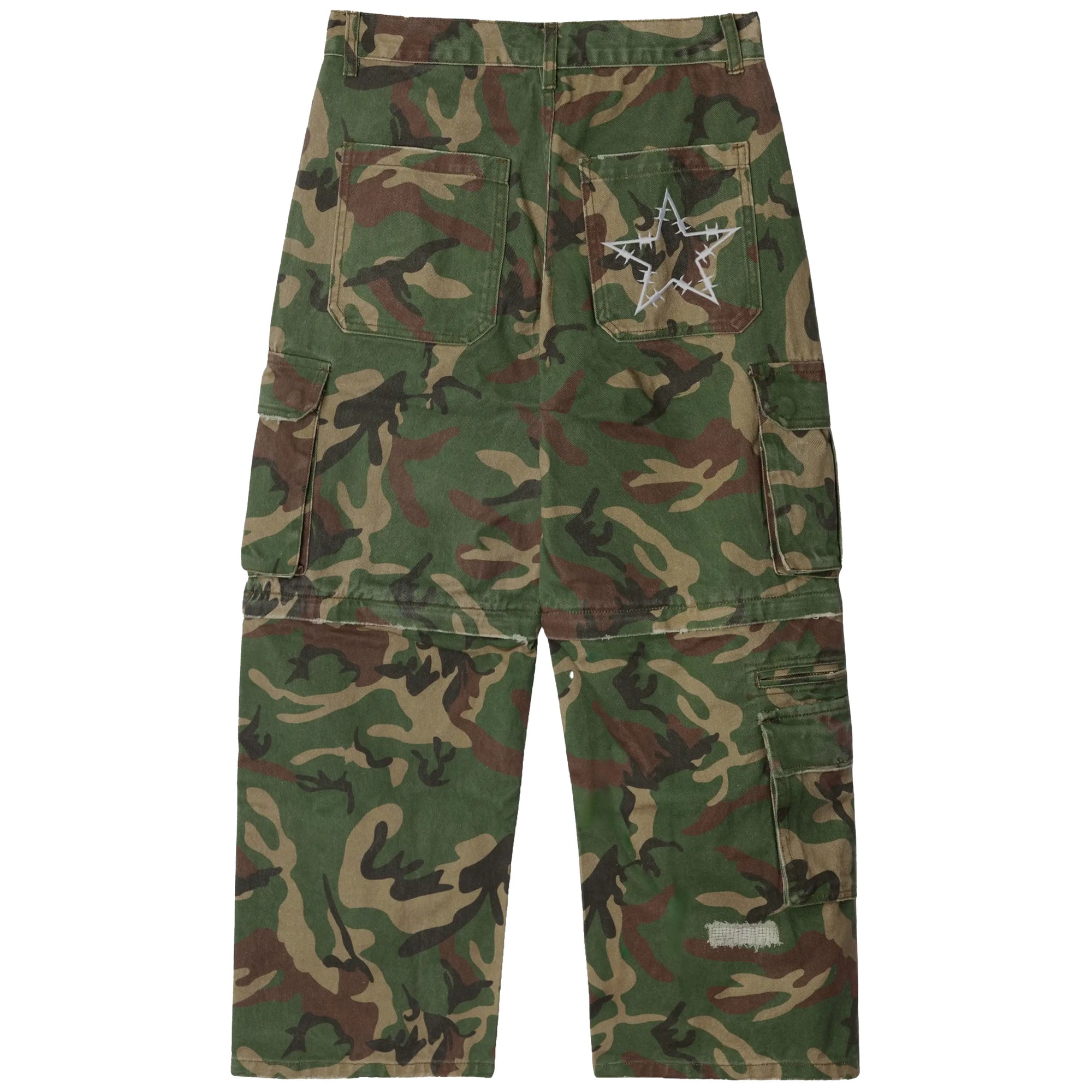 CAMO CONVERTIBLE CARGO PANTS