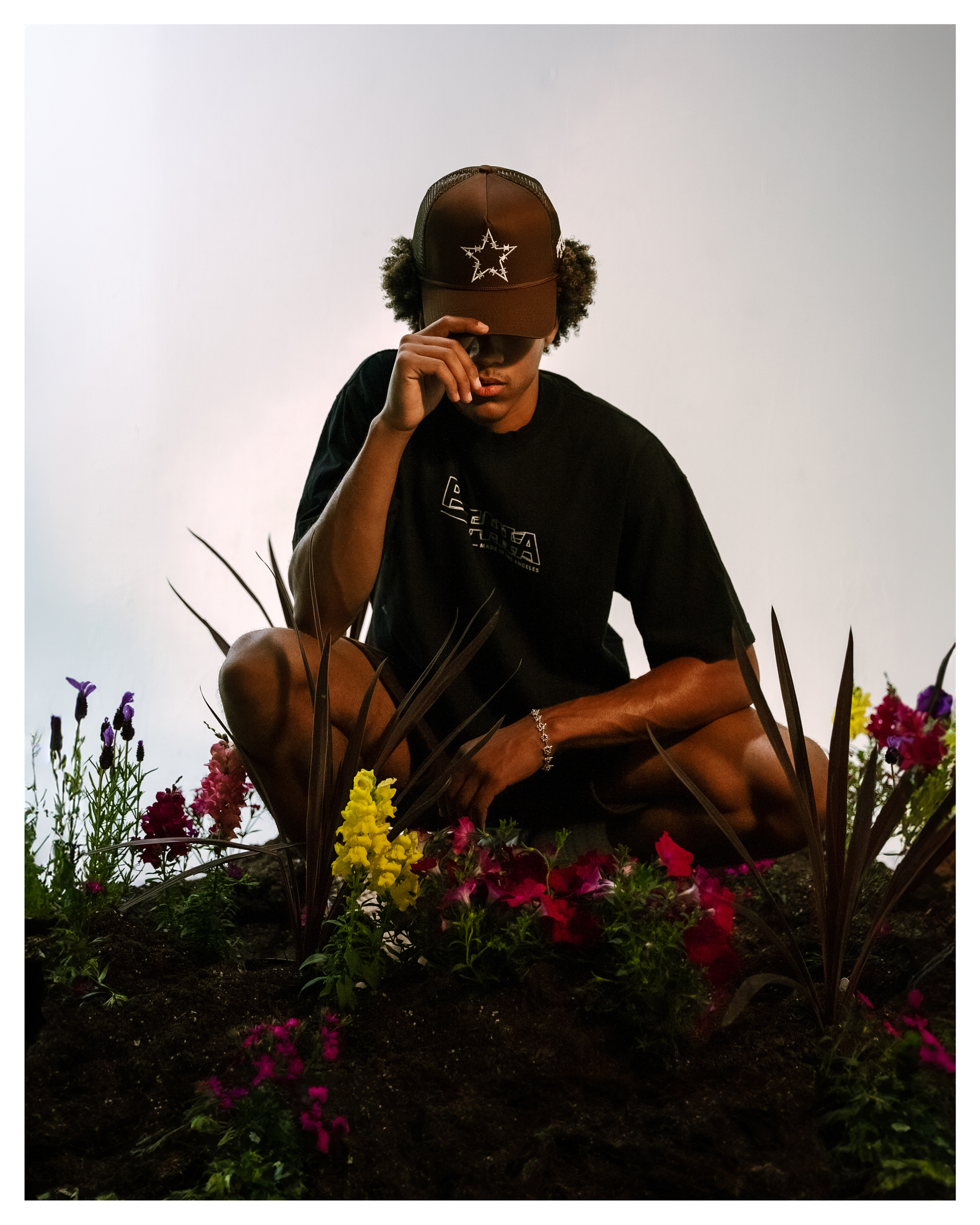 BARBWIRE STAR TRUCKER - BROWN