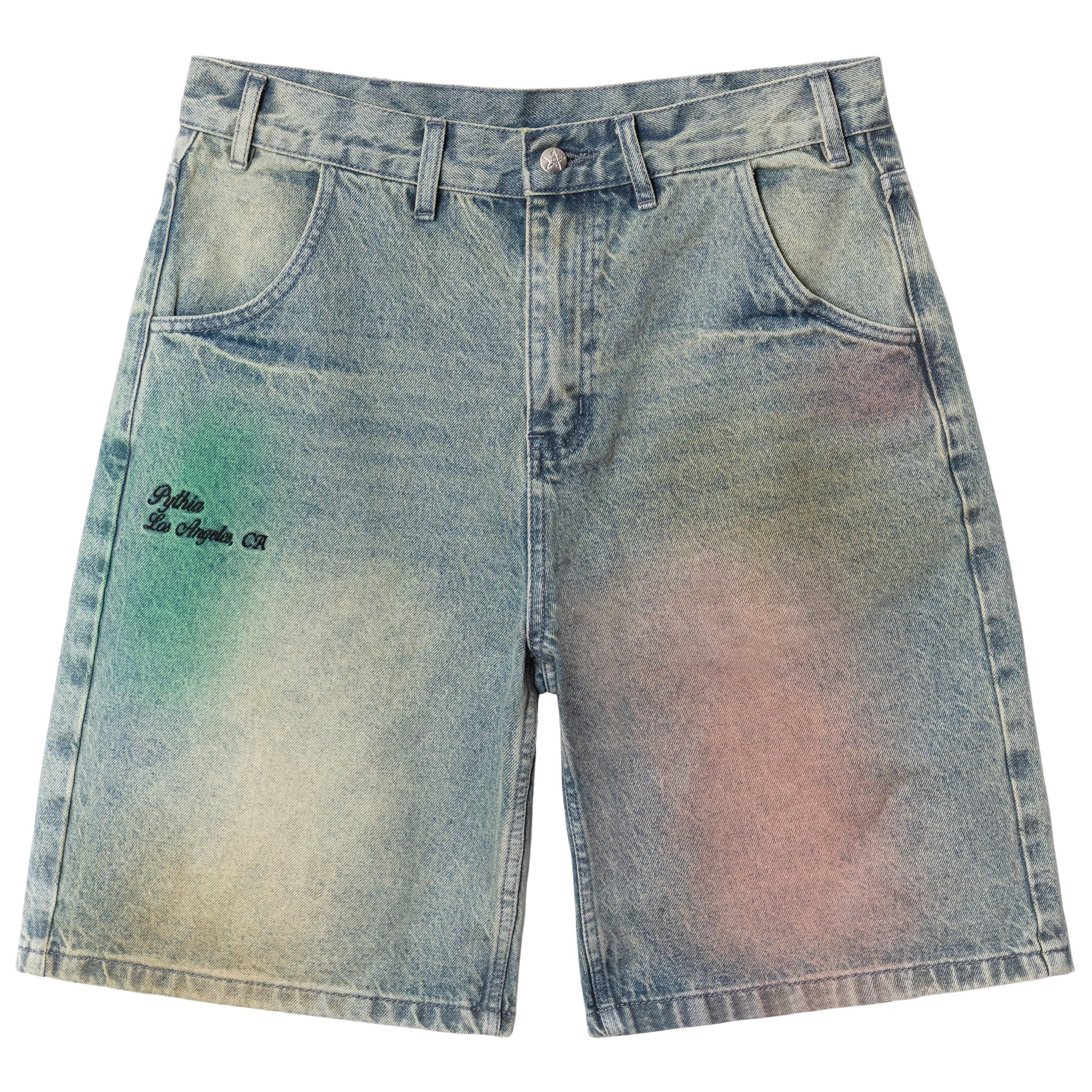 PASTEL DENIM SHORTS