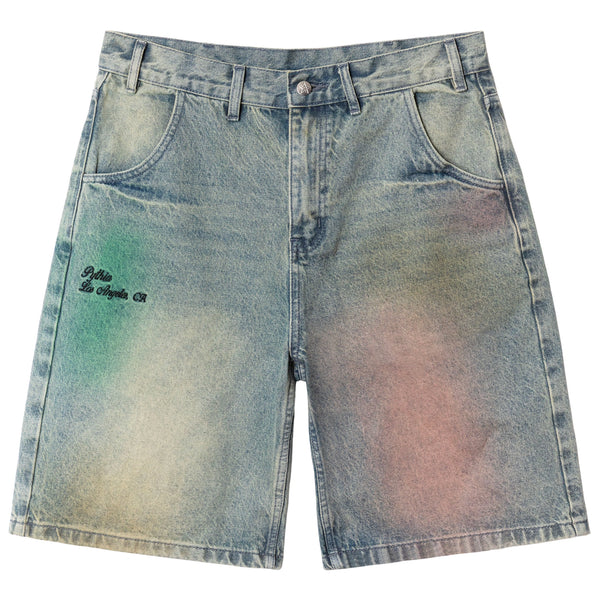 PASTEL DENIM SHORTS