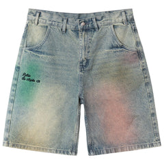 PASTEL DENIM SHORTS