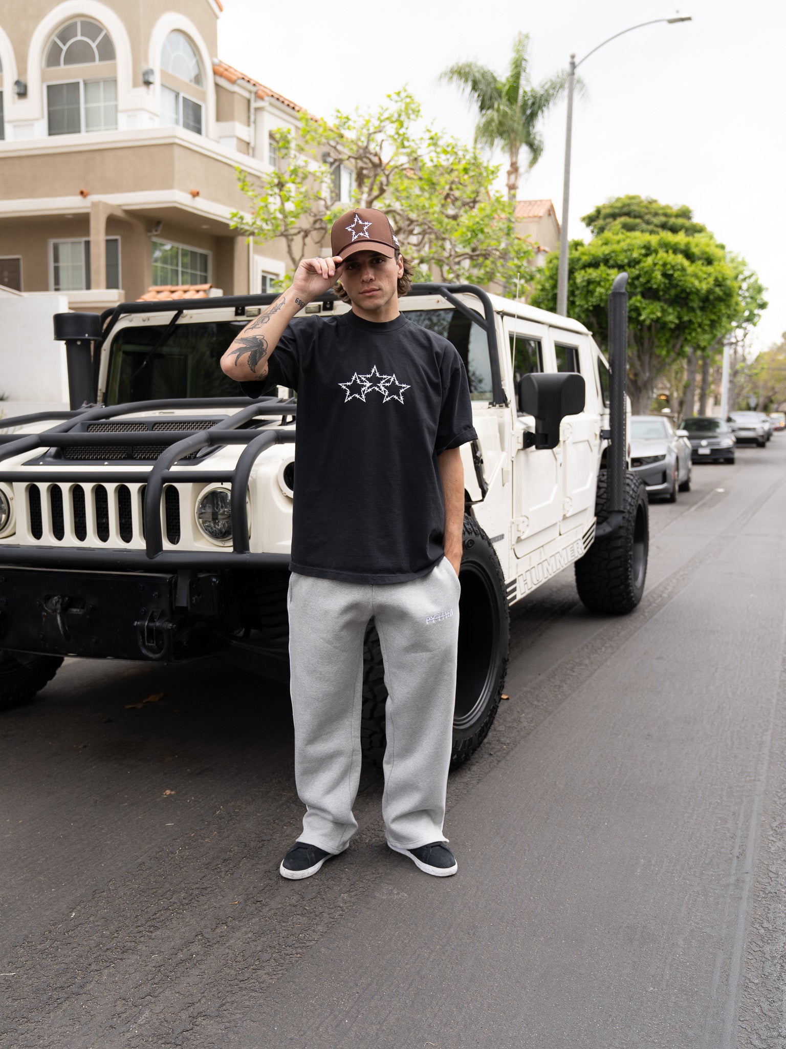 INCORPORATED TEE - BLACK