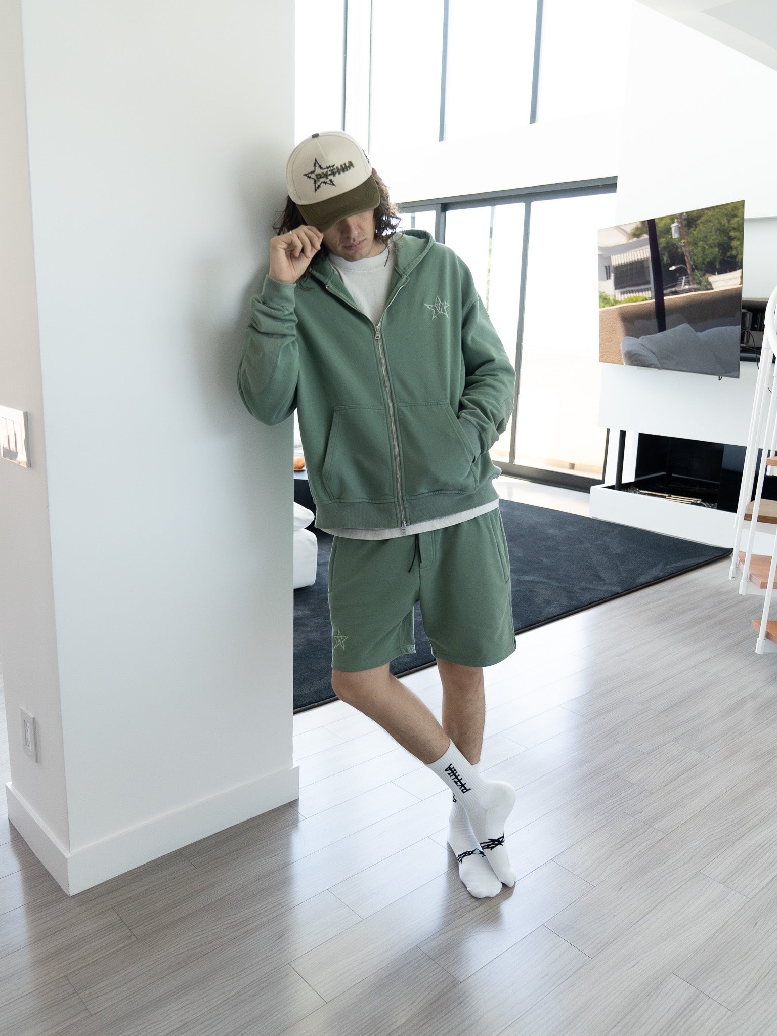 PYTHIA x VARIENT ZIP-UP HOODIE