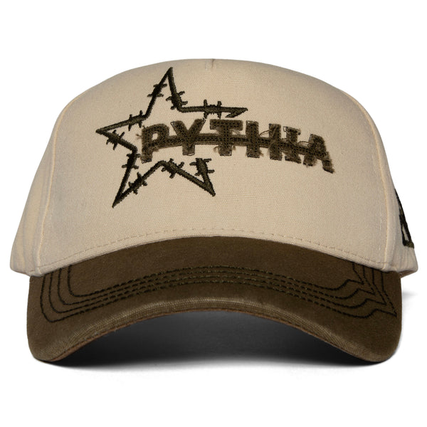 PYTHIA x VARIENT HAT - OLIVE / TAN