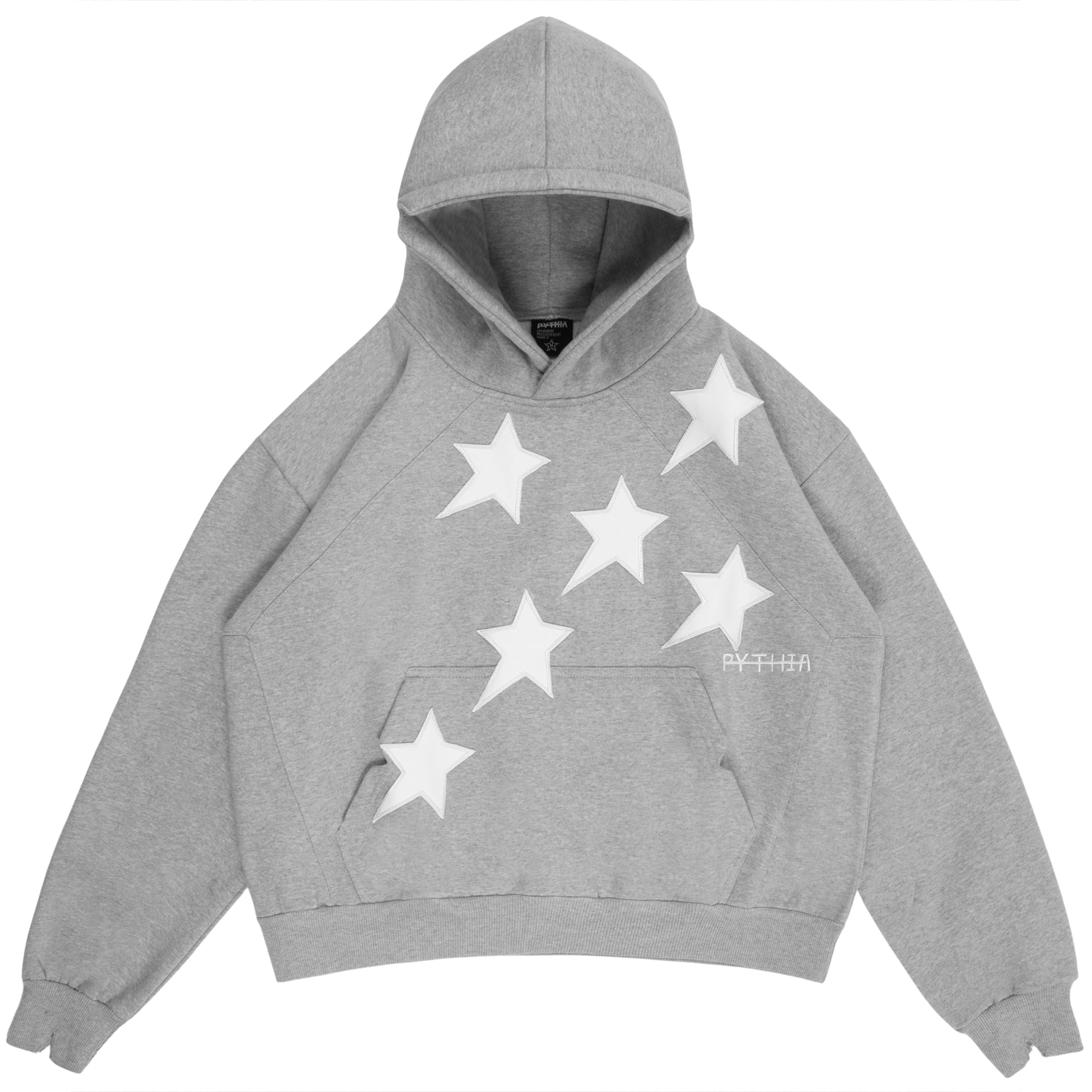 PERIPHERAL STAR HOODIE - HEATHER