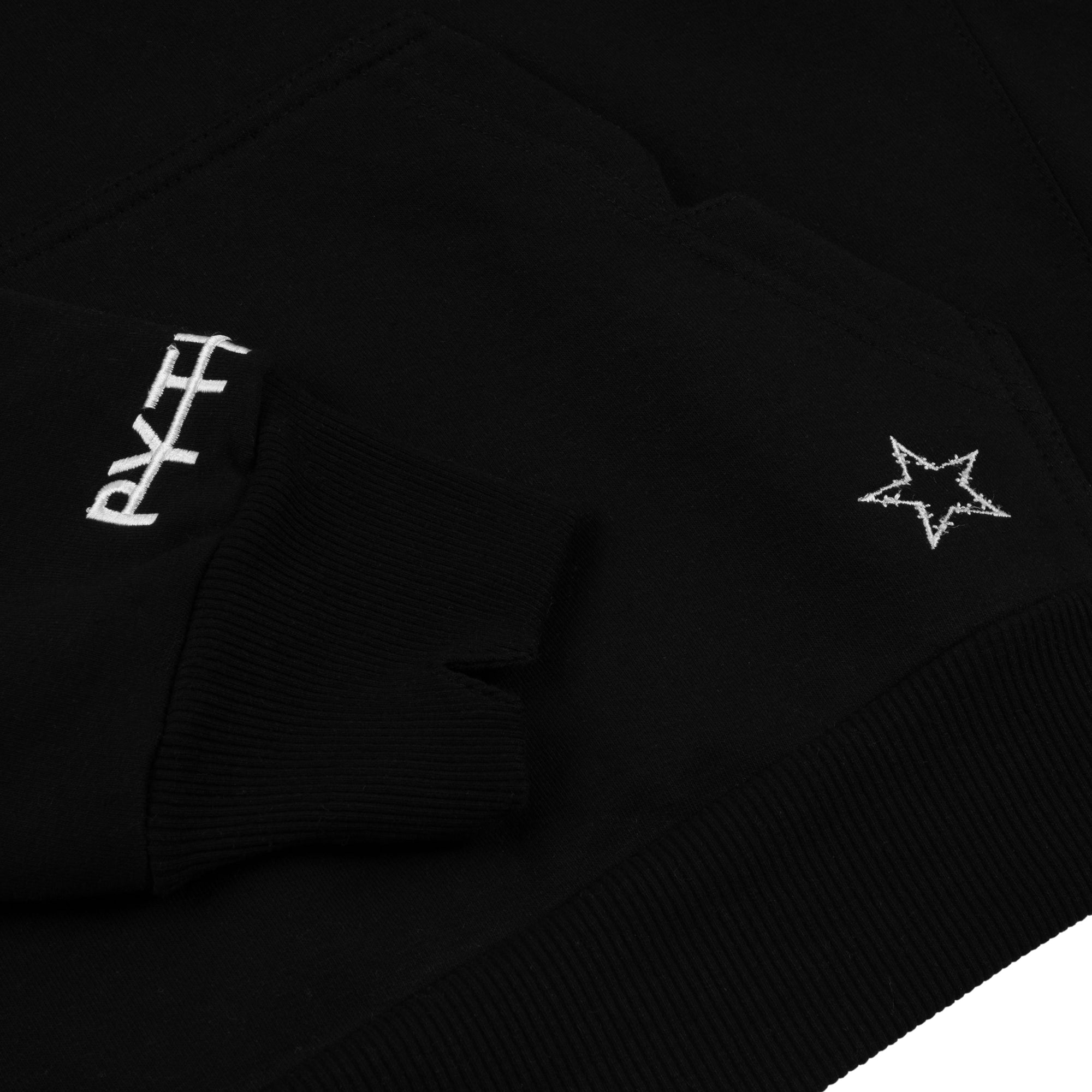 PERIPHERAL HOODIE - BLACK