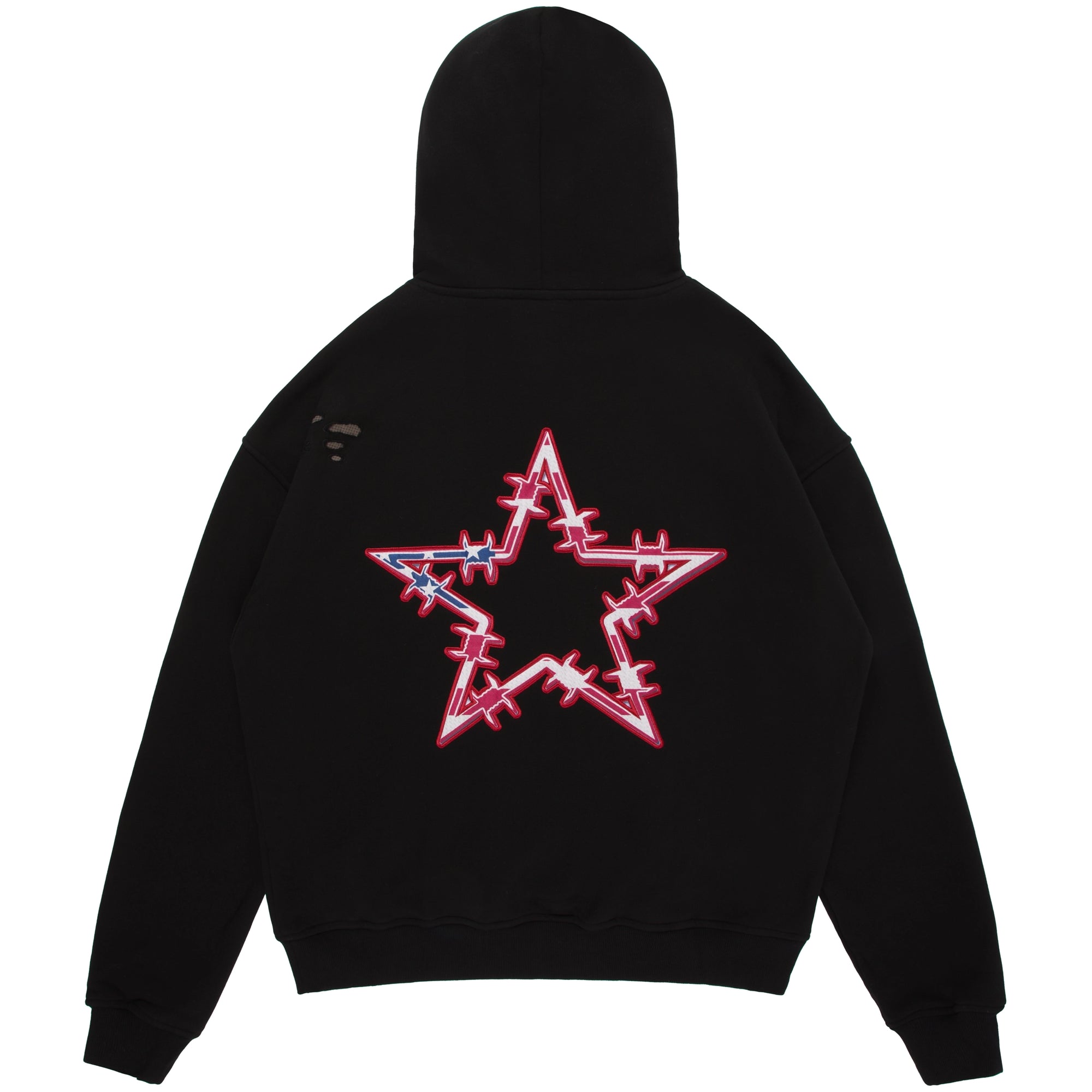 BURNOUT FLAG HOODIE