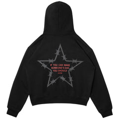 MAKE SOMEONE'S DAY HOODIE - BLACK