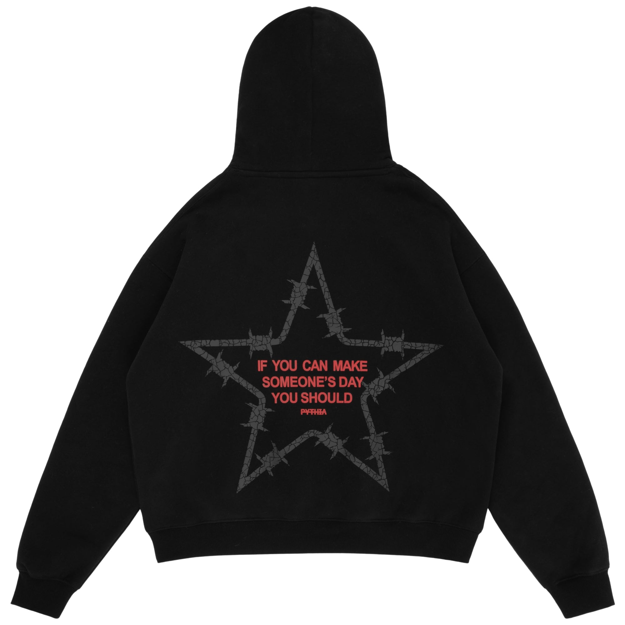 MAKE SOMEONE'S DAY HOODIE - BLACK