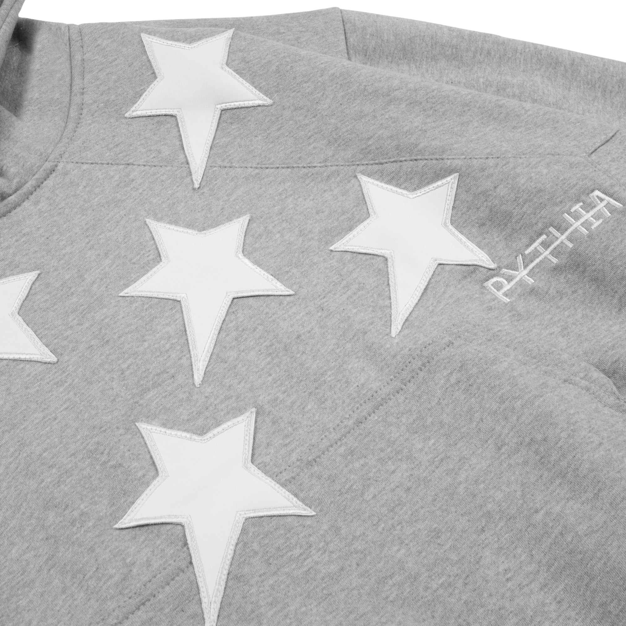 PERIPHERAL STAR HOODIE - HEATHER