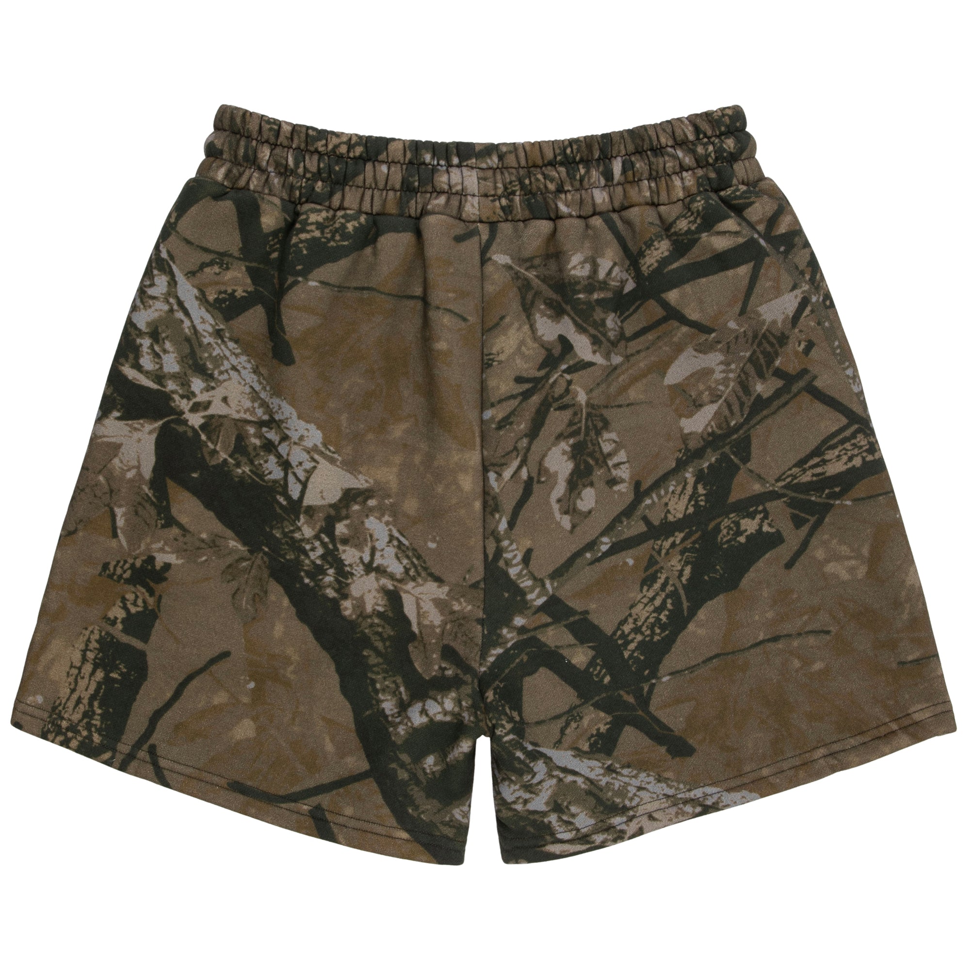 STUDDED SWEAT SHORT - CAMO