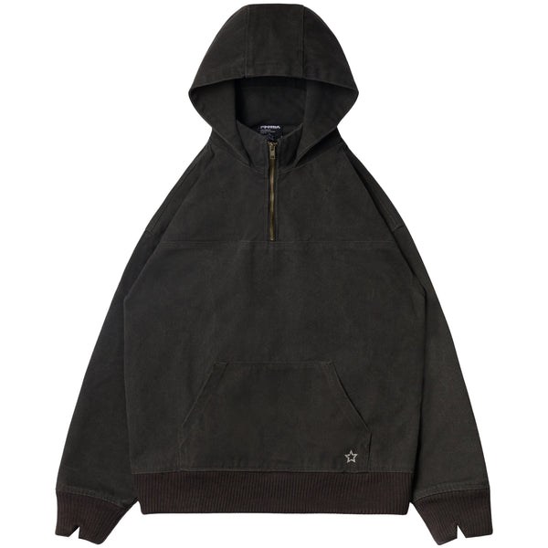 CANVAS WORK JACKET - VINTAGE BLACK