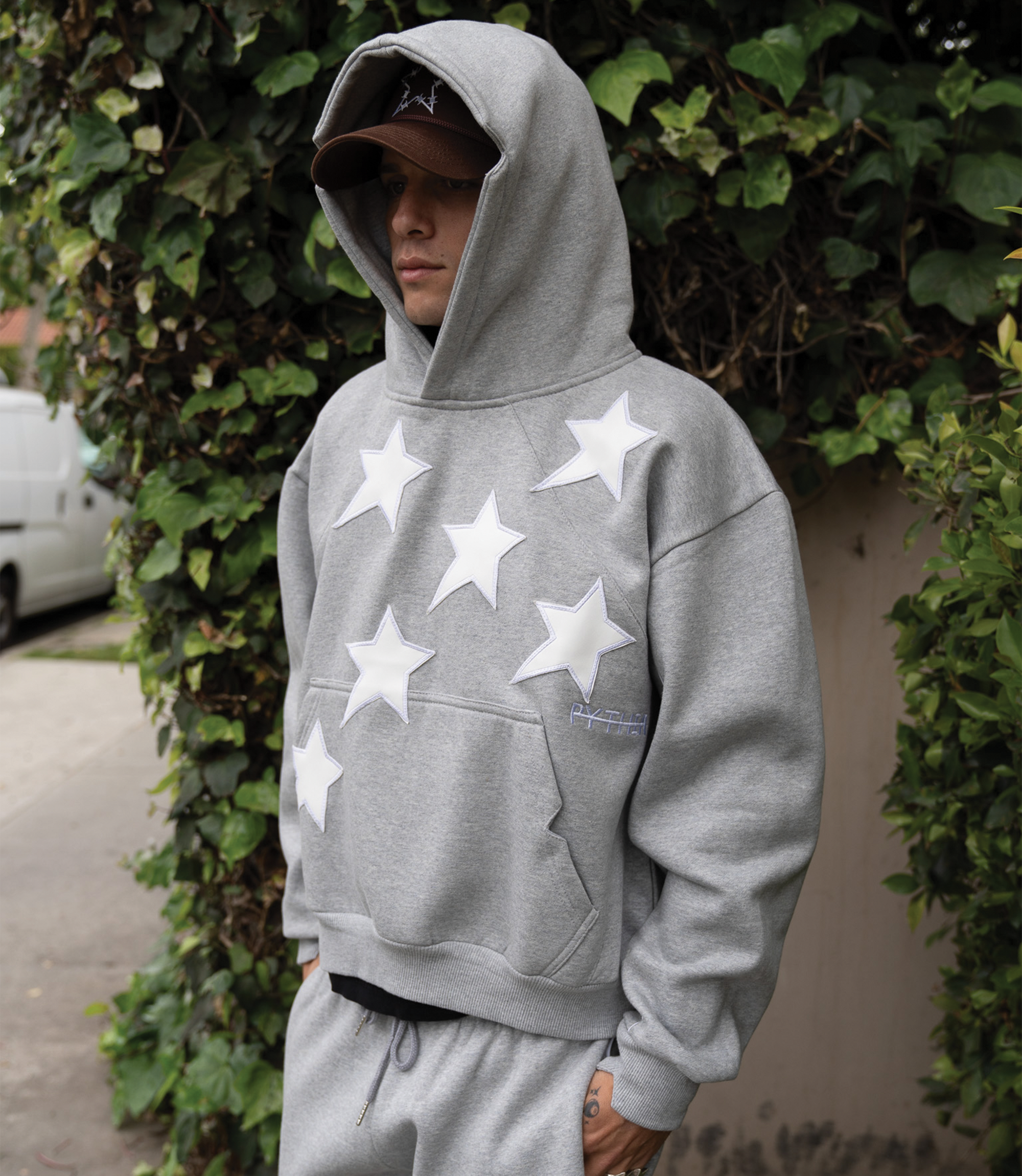 【playhour ph】Star printed hoodie Star printed hoodie – PLAY HOUR