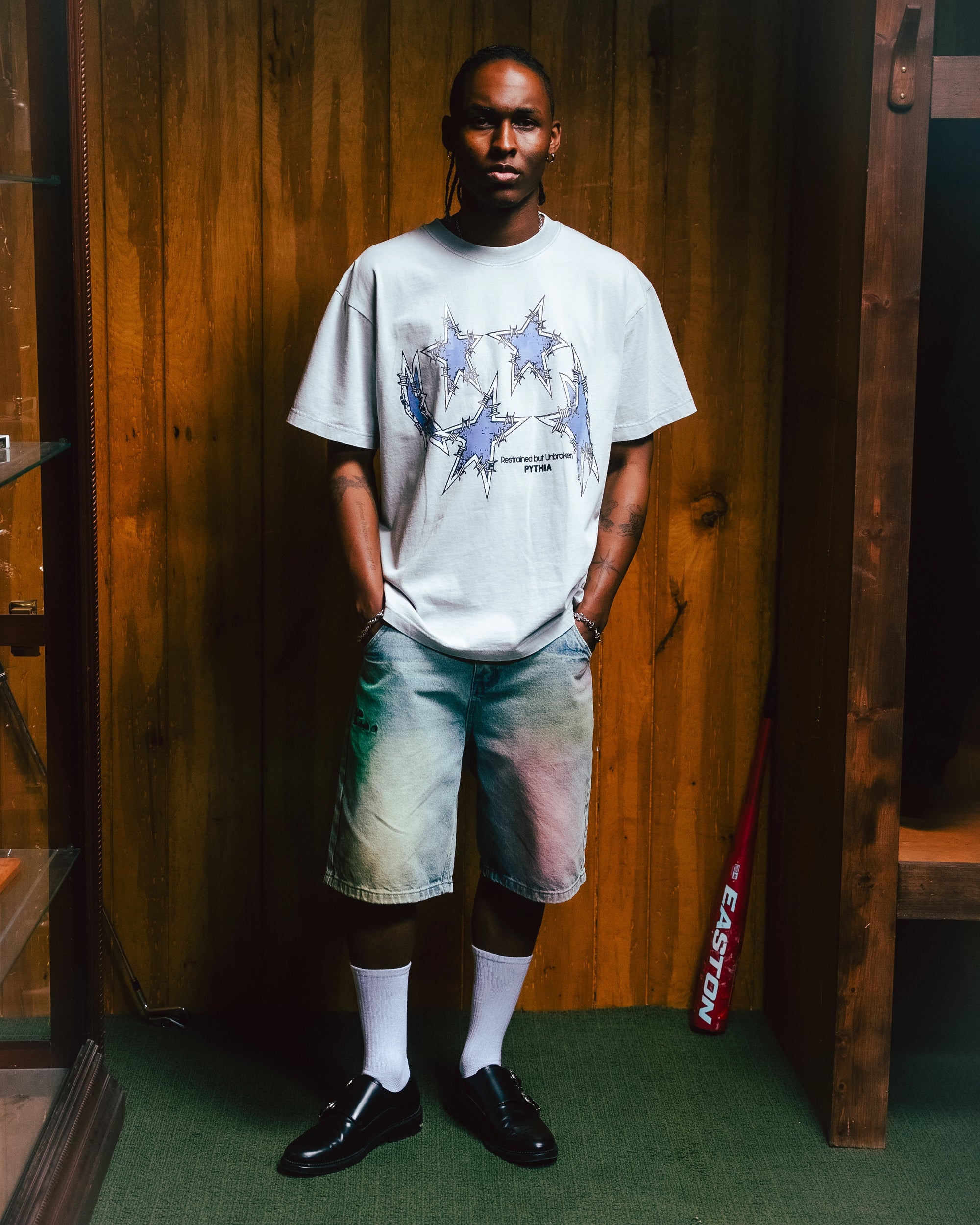 UNITED TEE - WASHED GREY