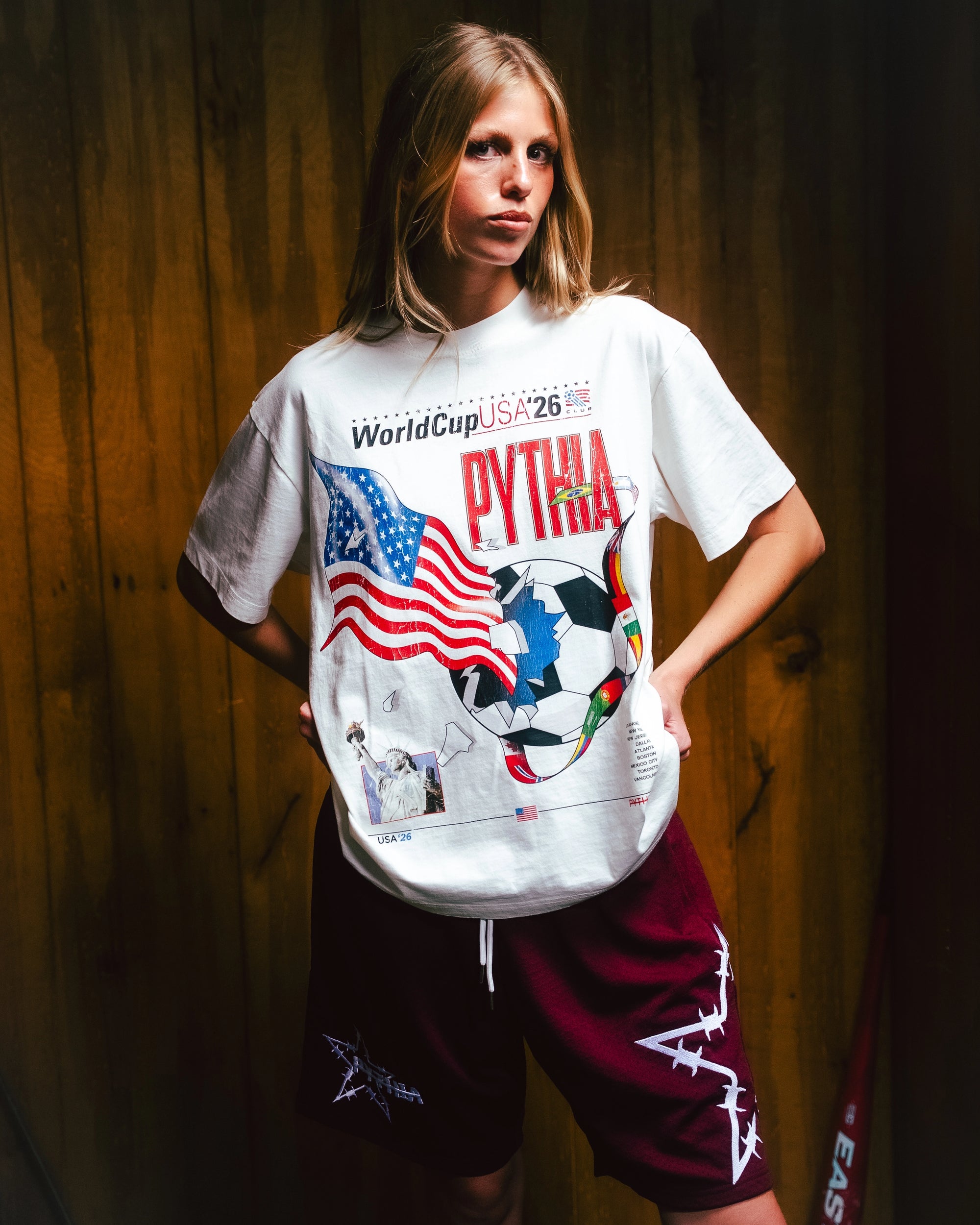 WORLD CUP USA TEE - WHITE