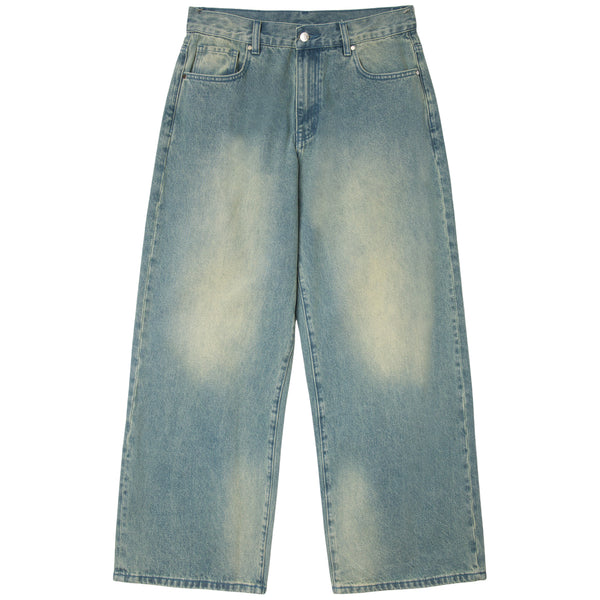 BAGGY TINTED DENIM - LIGHT WASH