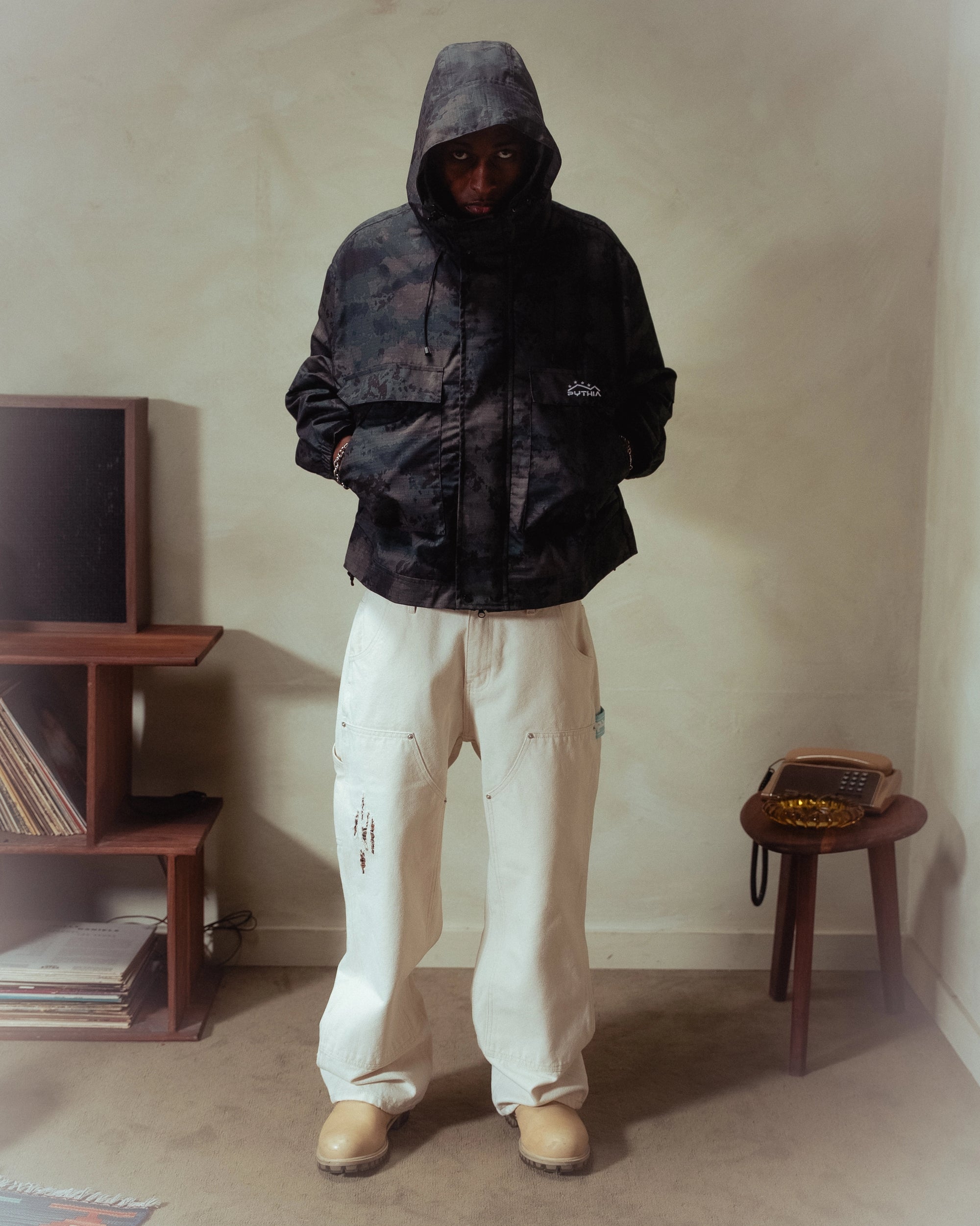CHEETAH SLASH CARPENTER PANTS
