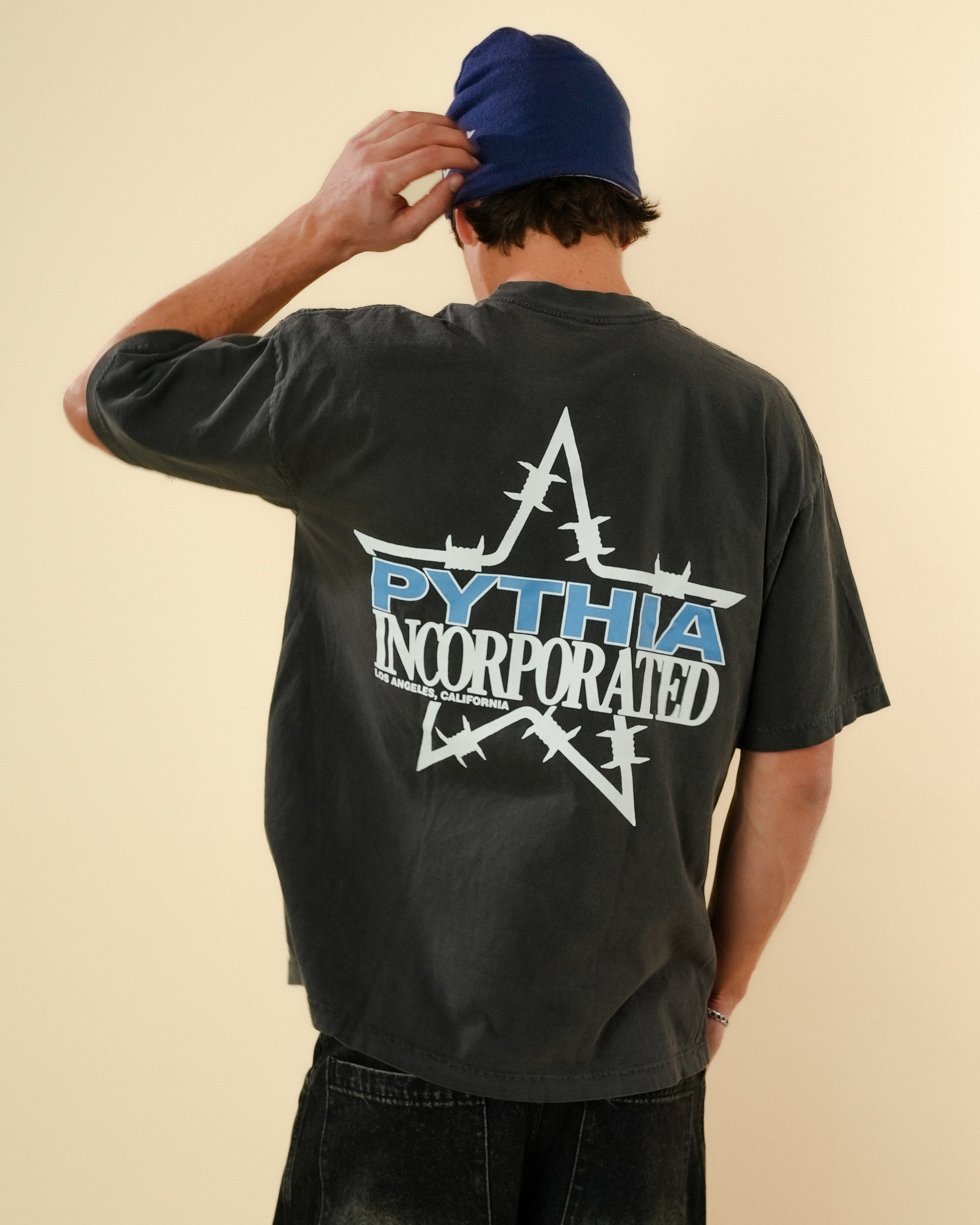 INCORPORATED TEE - WASHED BLACK