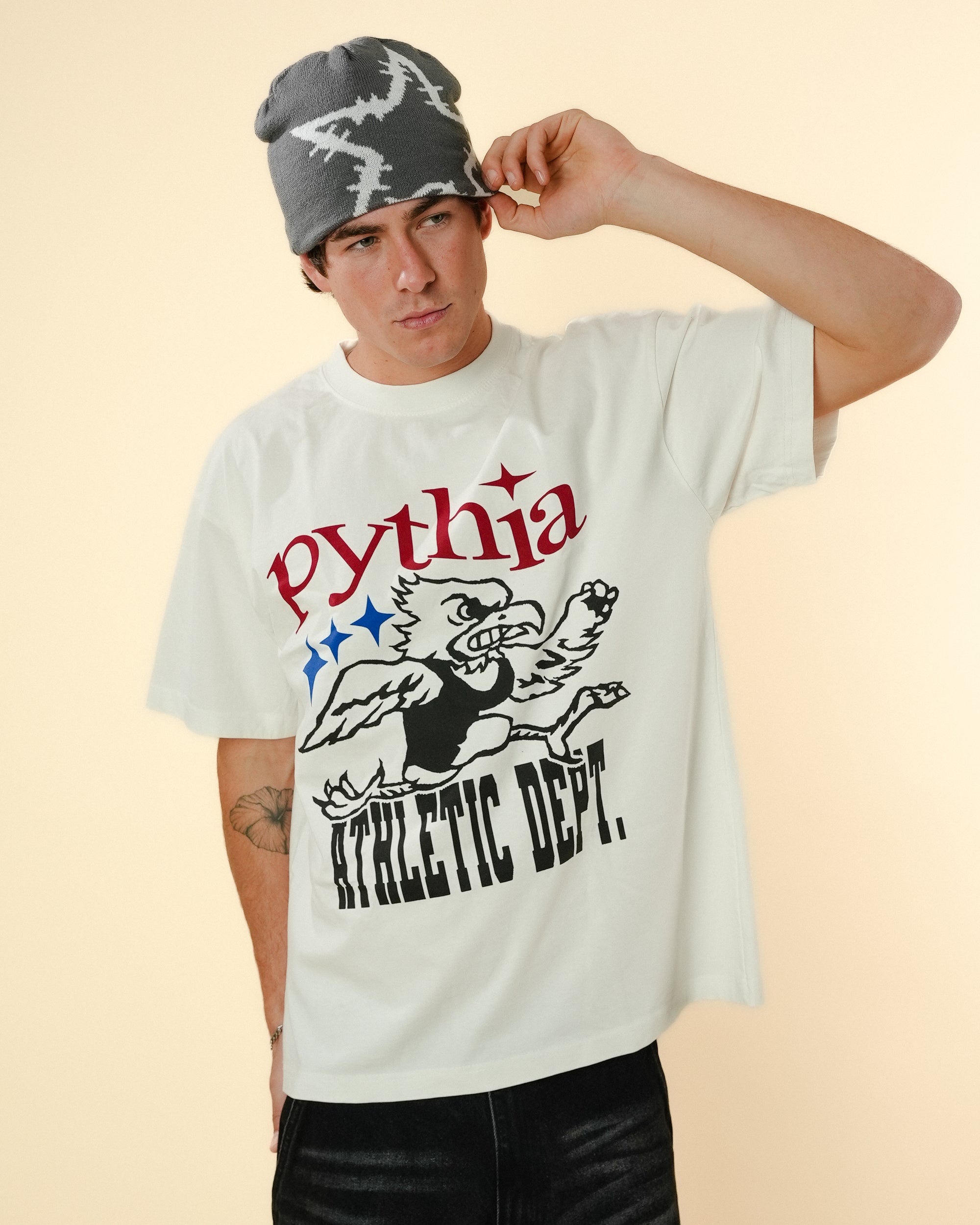 ATHLETIC DEPARTMENT TEE - WHITE