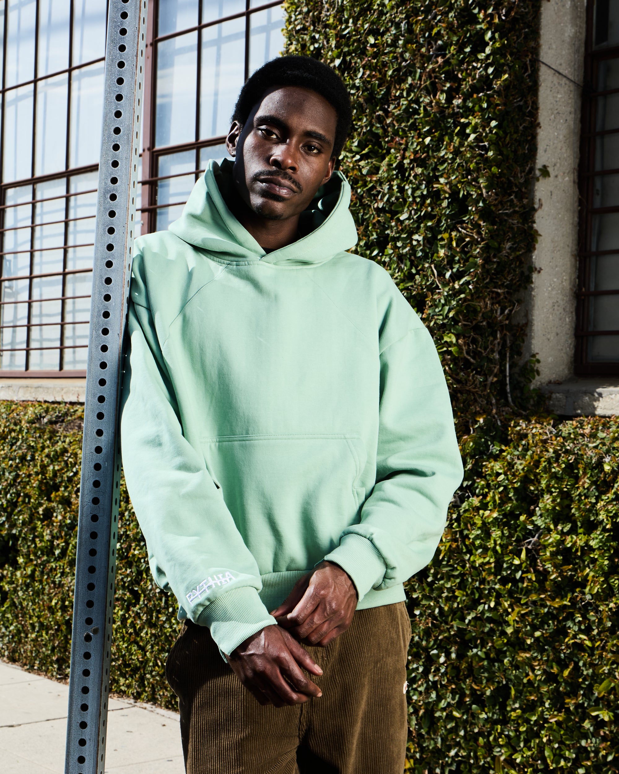 PERIPHERAL HOODIE - SAGE