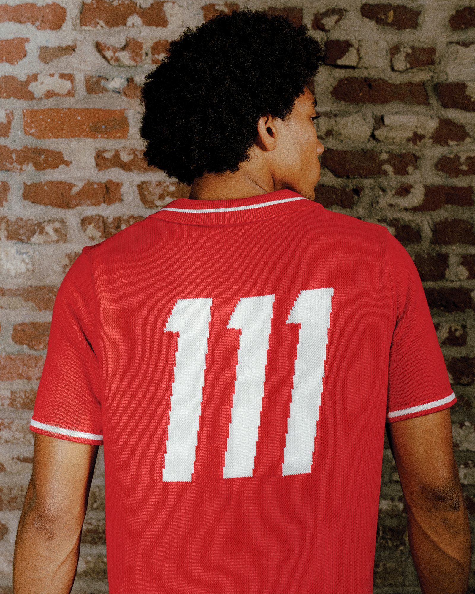 ONE-ELEVEN KNIT JERSEY - RED