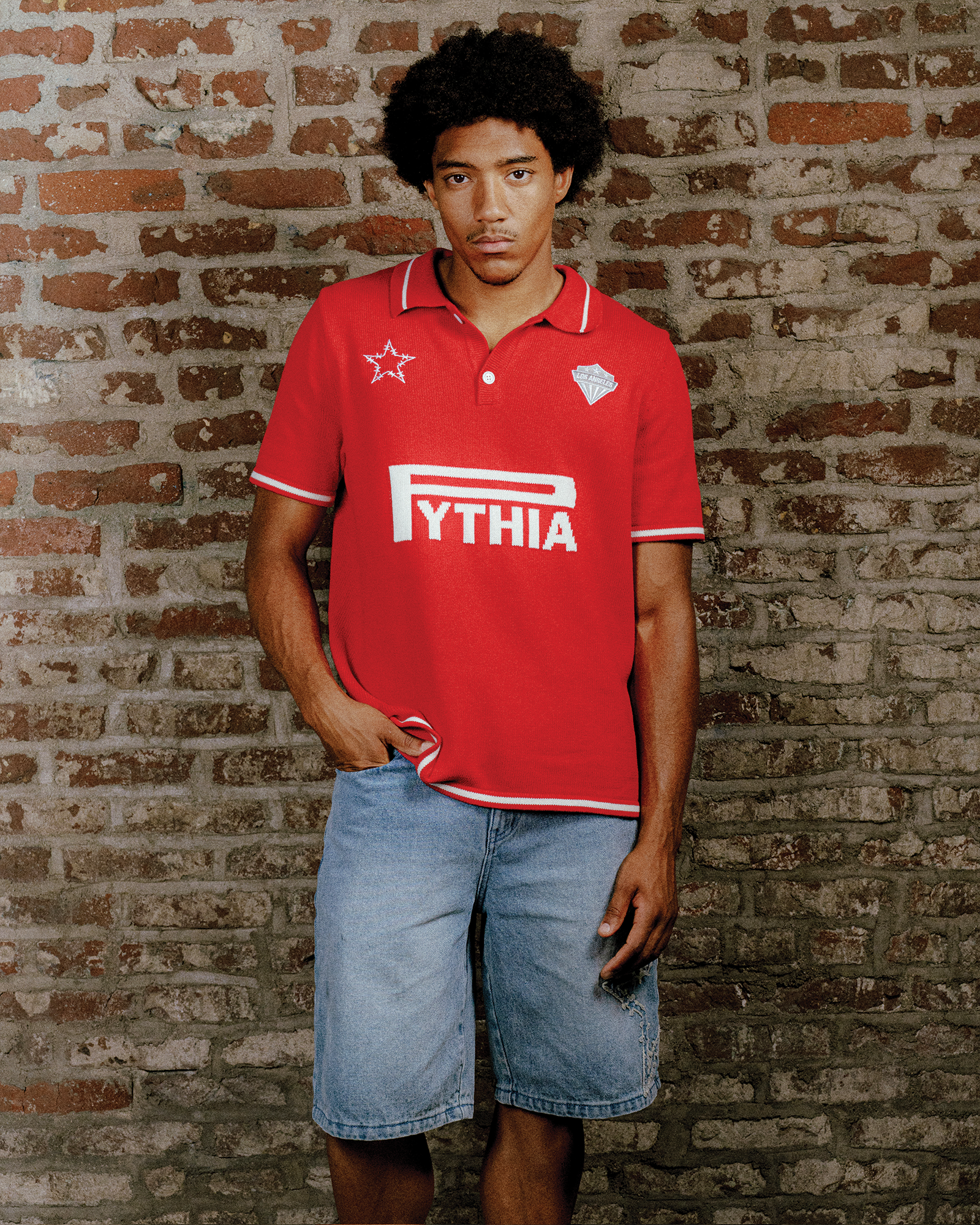 ONE-ELEVEN KNIT JERSEY - RED