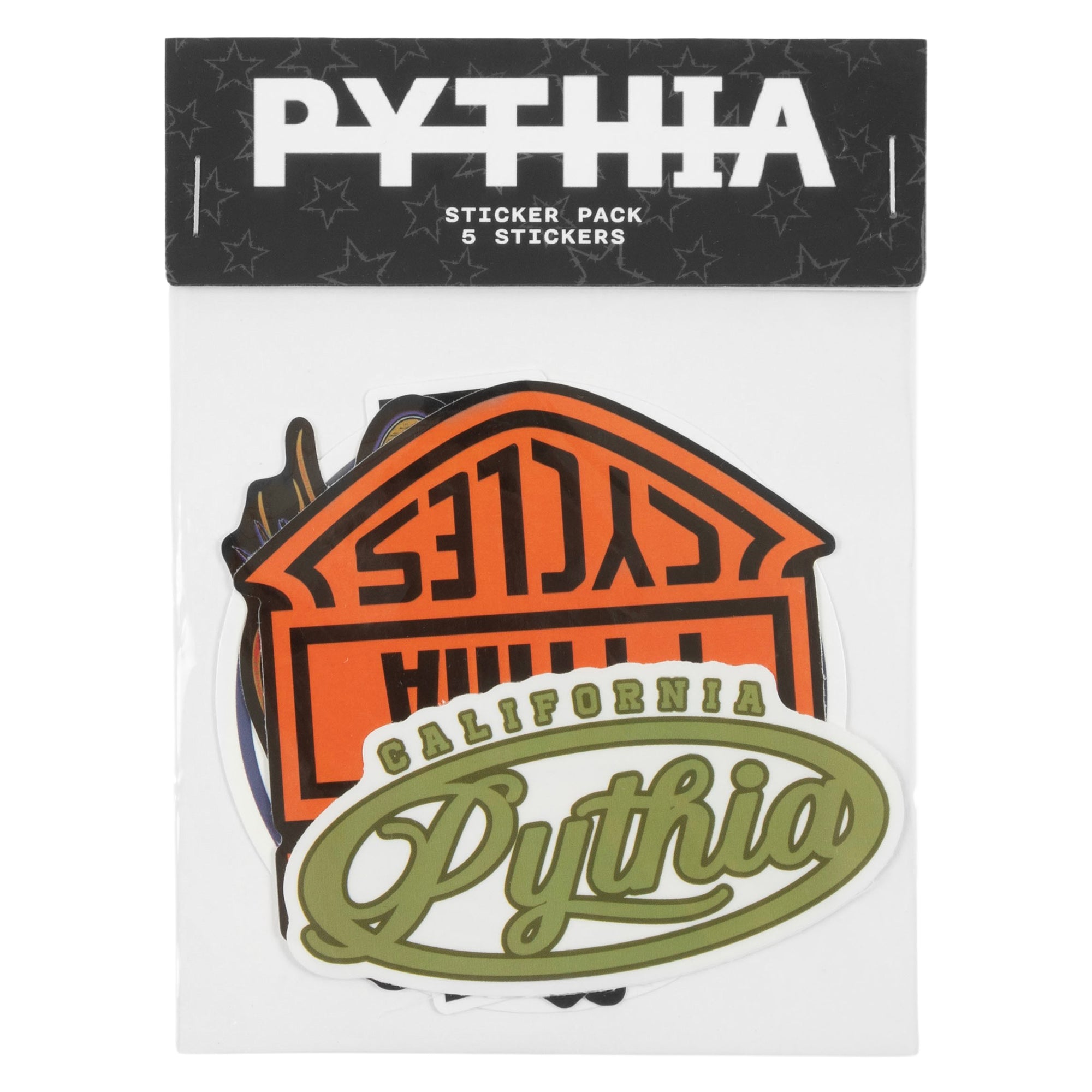 PYTHIA PACK - 5 STICKERS
