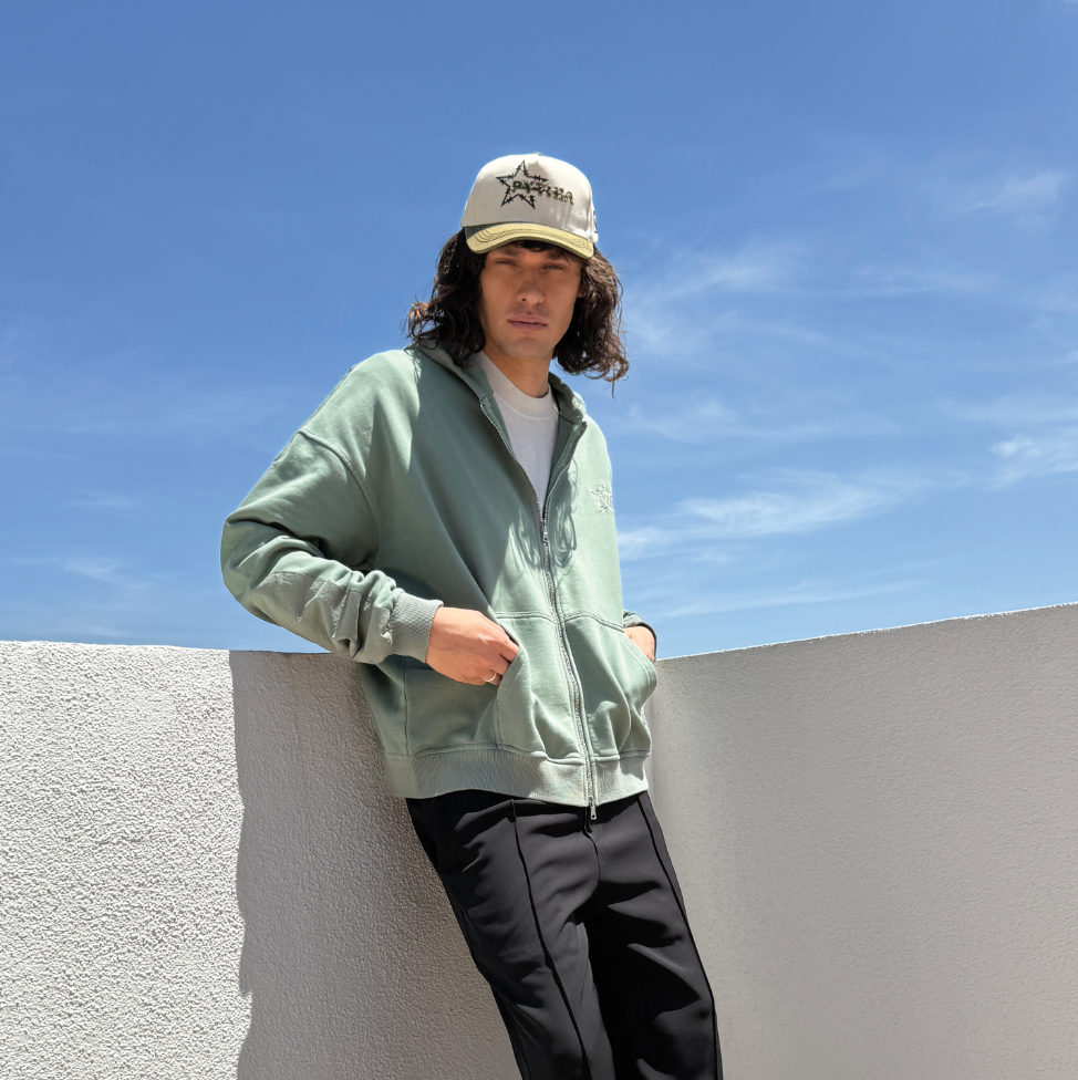 PYTHIA x VARIENT HAT - OLIVE / TAN