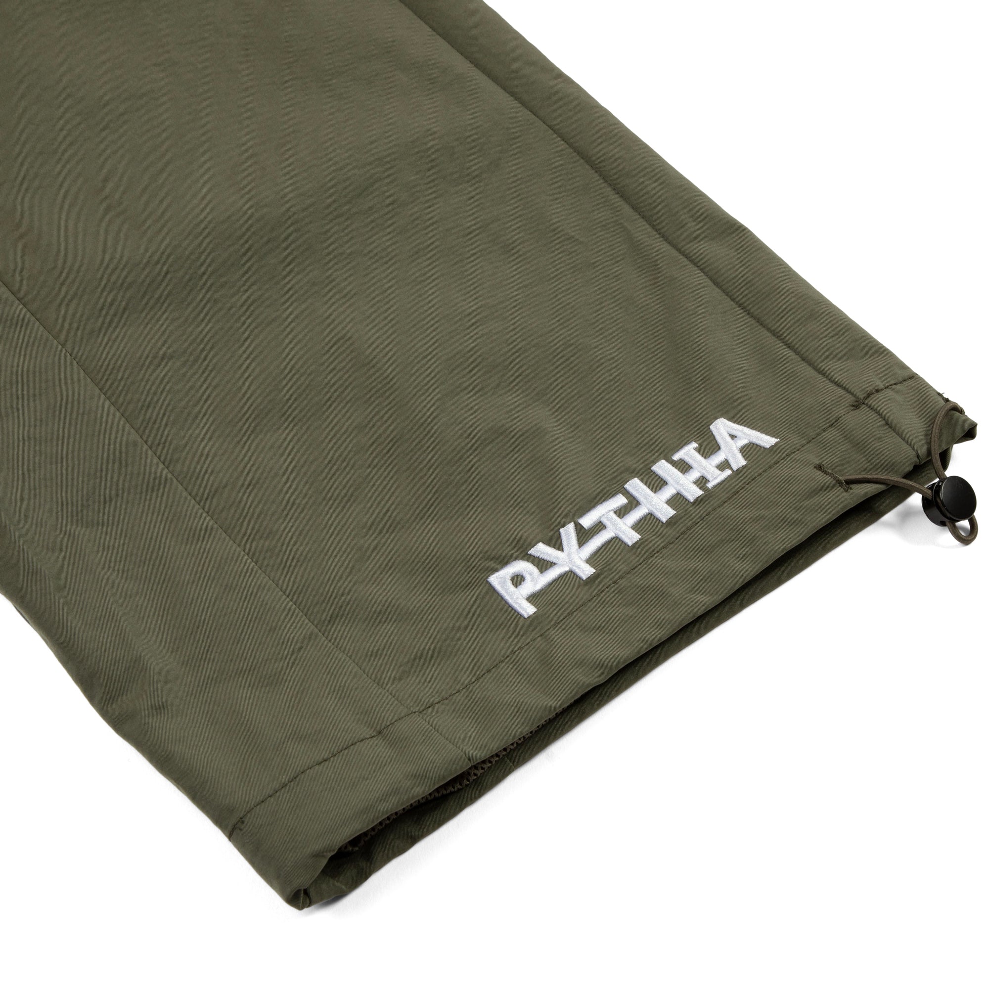 BARBWIRE STAR TRACK PANTS - OLIVE – PYTHIA