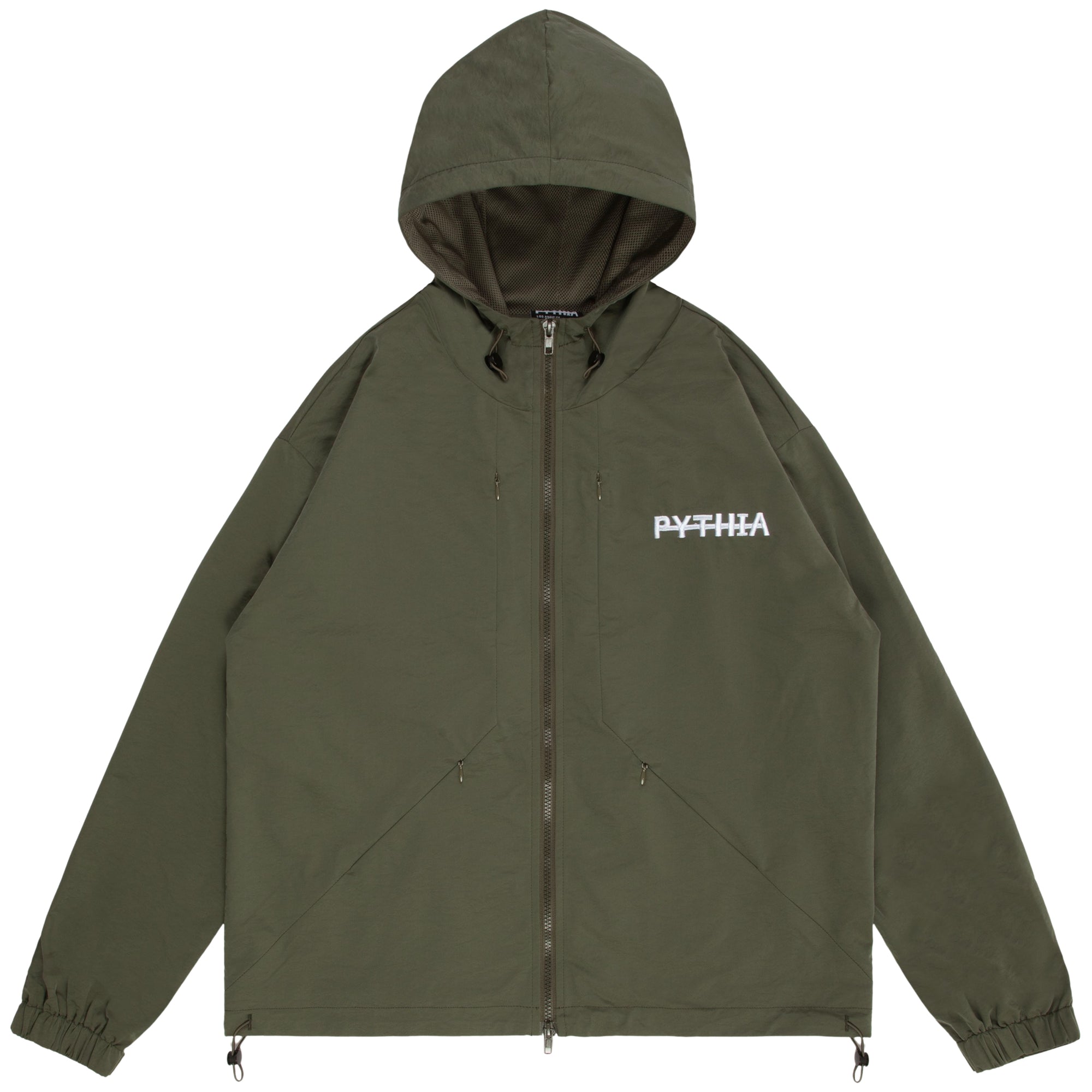 BARBWIRE STAR TRACK JACKET - OLIVE