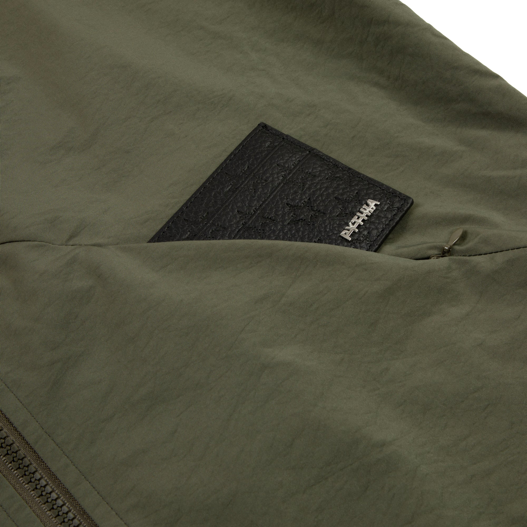 BARBWIRE STAR TRACK JACKET - OLIVE