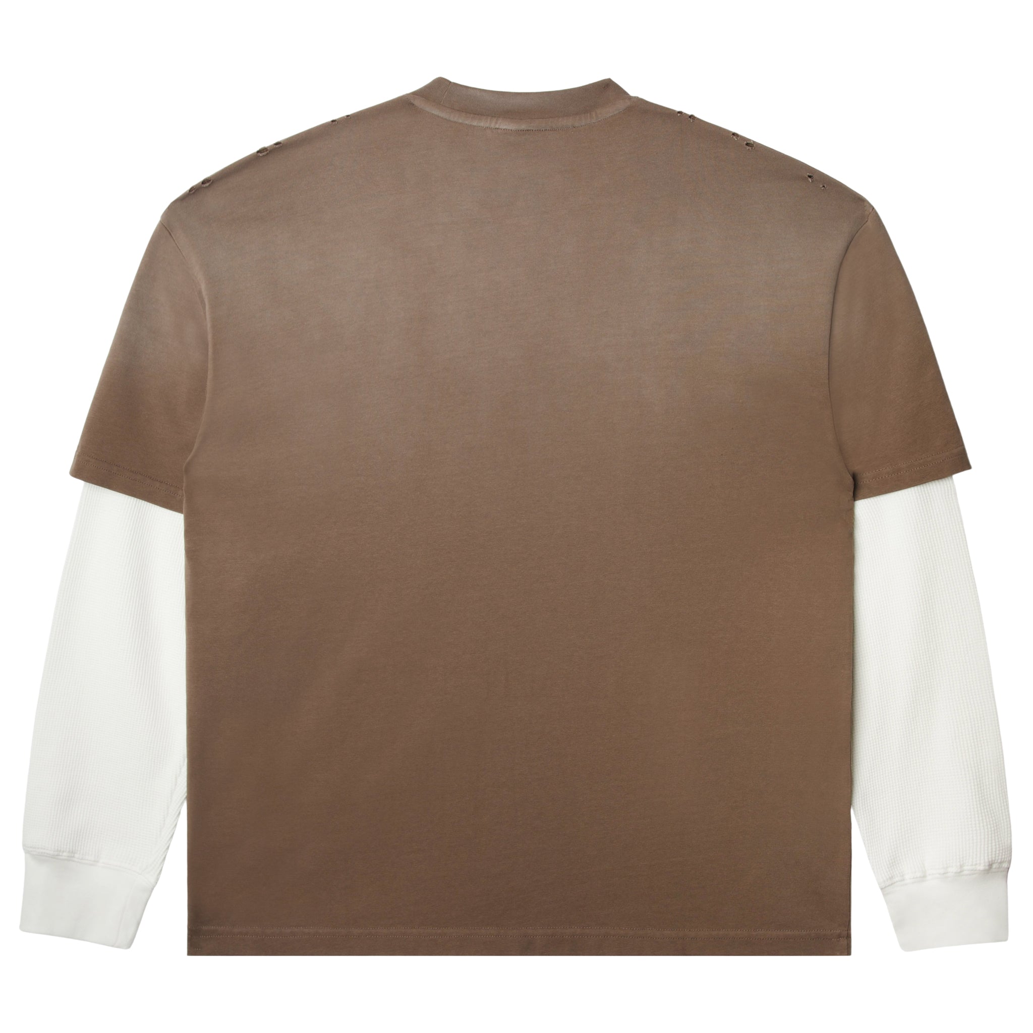 TWOFER WAFFLE LONG-SLEEVE - VINTAGE BROWN – PYTHIA