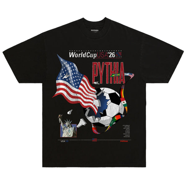 WORLD CUP USA TEE - BLACK
