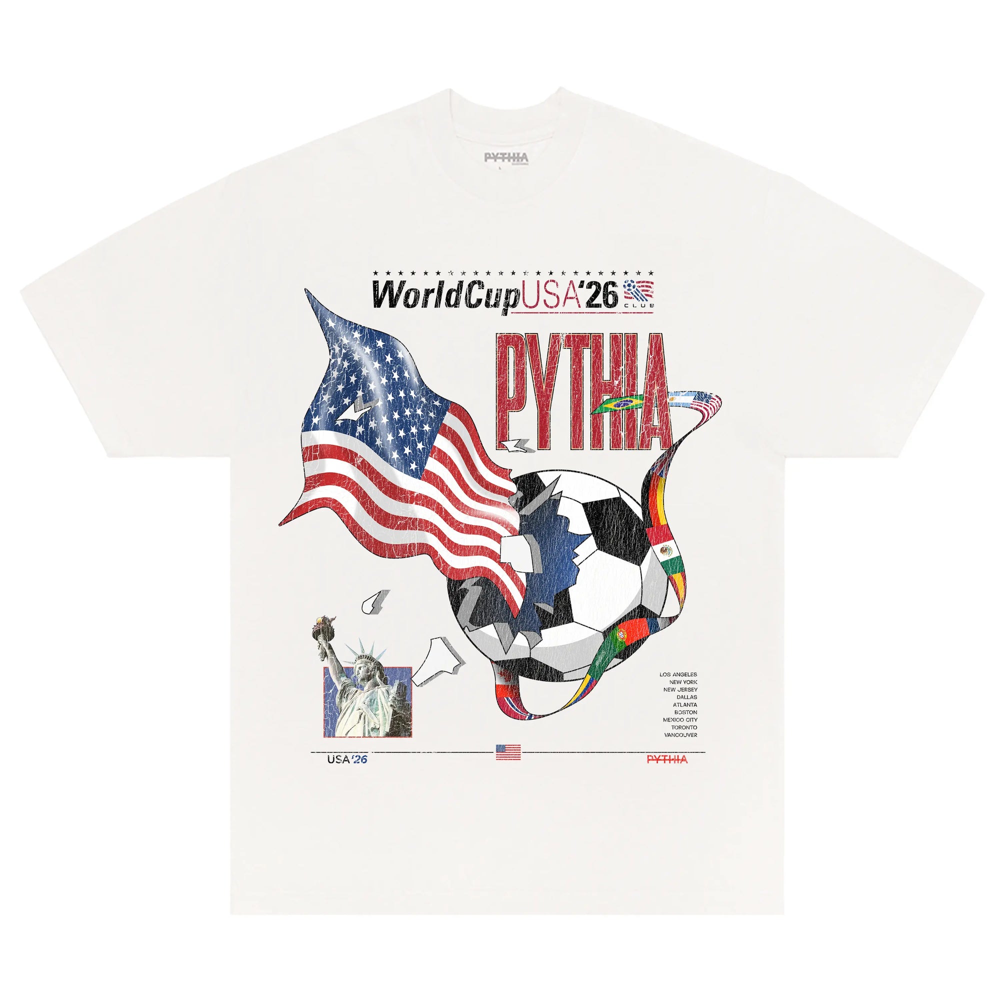 WORLD CUP USA TEE - WHITE