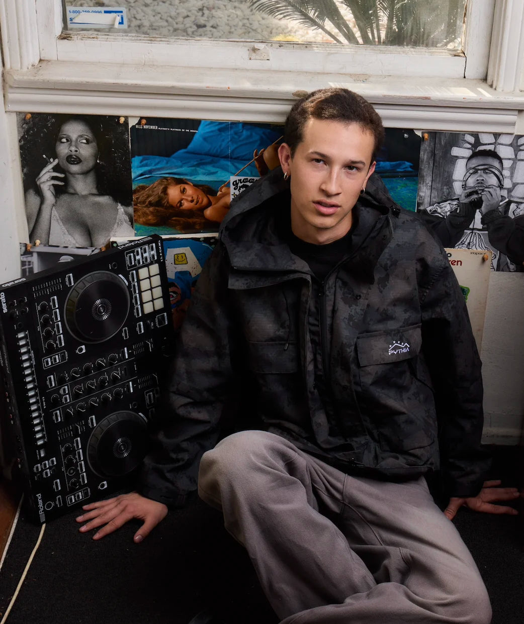 RIPSTOP UTILITY SHELL JACKET - NIGHT CAMO