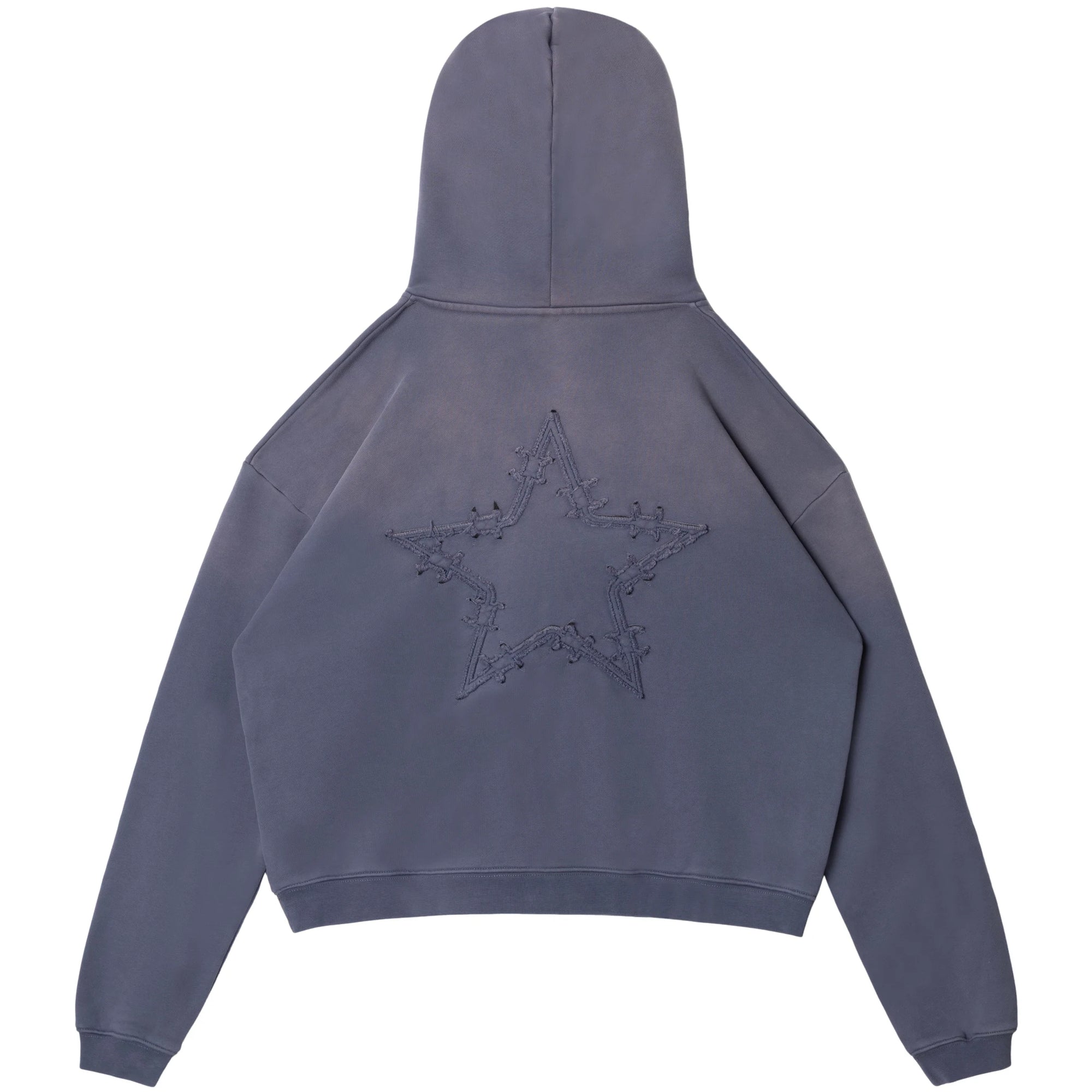 APPLIQUÉ STAR POCKET HOODIE