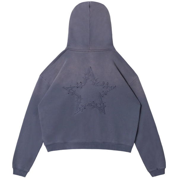 APPLIQUÉ STAR POCKET HOODIE