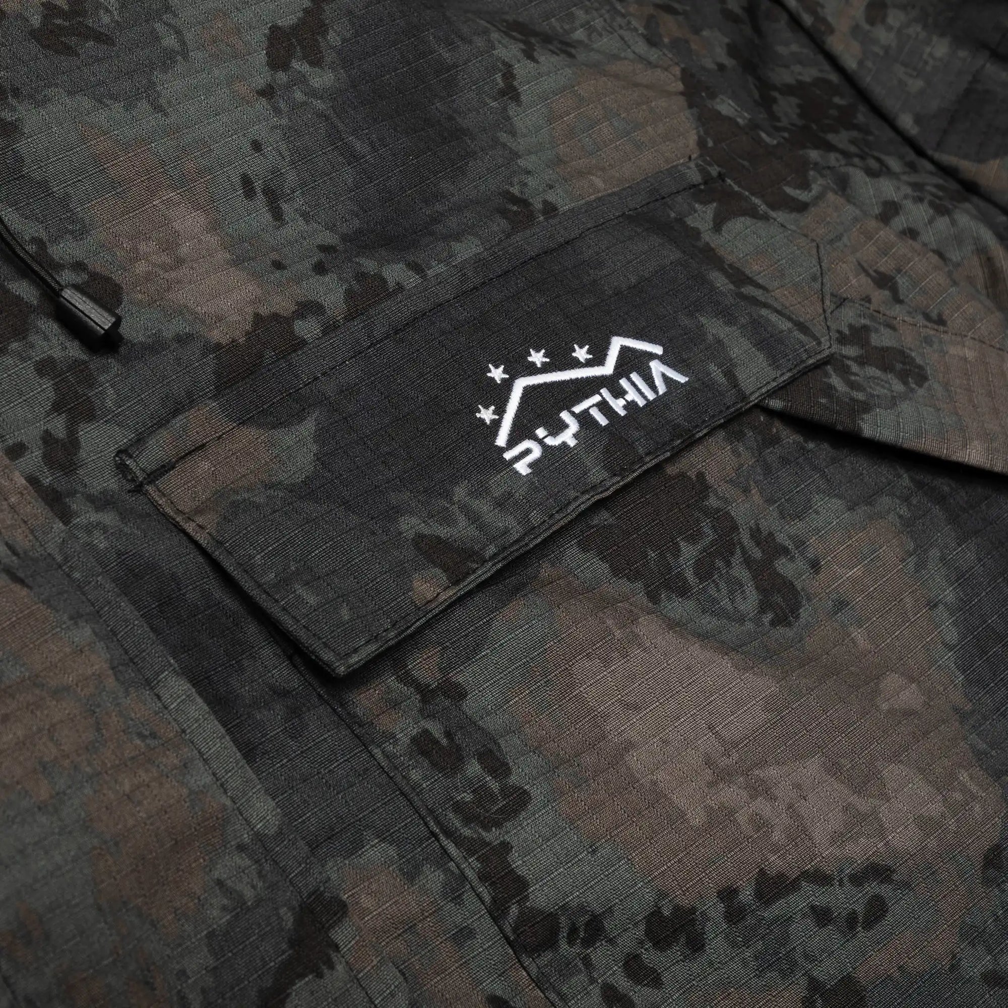 RIPSTOP UTILITY SHELL JACKET - NIGHT CAMO