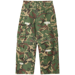CAMO CONVERTIBLE CARGO PANTS