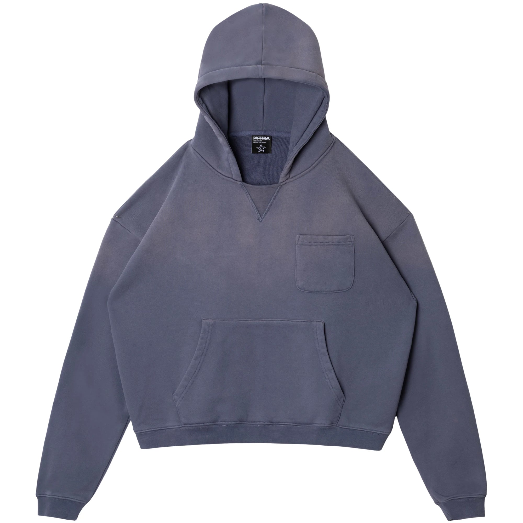 APPLIQUÉ STAR POCKET HOODIE