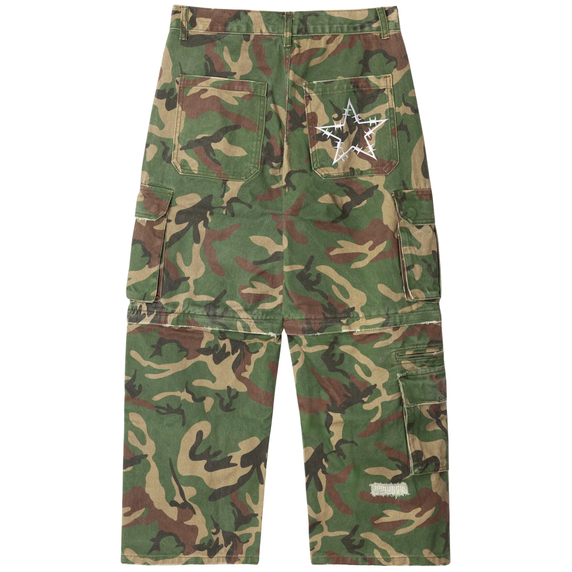 CAMO CONVERTIBLE CARGO PANTS