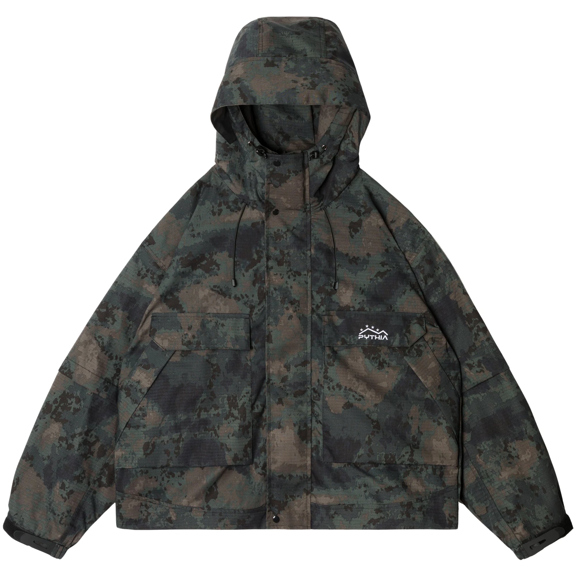 RIPSTOP UTILITY SHELL JACKET - NIGHT CAMO